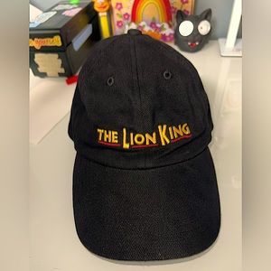 SOLD • Disney THE LION KING Broadway Musical VIP Adjustable Cap Vintage